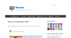 Desktop Screenshot of noxcivis.com