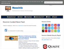 Tablet Screenshot of noxcivis.com